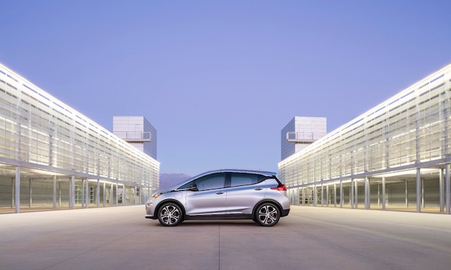 The "game-changing" Chevrolet Bolt is slated to hit the market before Tesla introduces its mass-market EV. PHOTO: General Motors