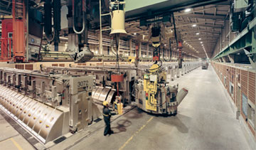 The Alma plant hosts one of the aluminum giant's most-important smelters in North America.