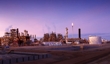 Nexen's Long Lake integrated oil sands facility has had trouble reaching its designed capacity. PHOTO: NEXEN Inc.