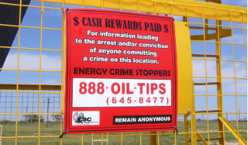 crime against energy companies