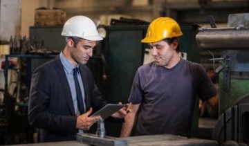 Manufacturers are using mobile technology to manage their workforces right on the shop floor, leading to more responsive production and cost efficiencies