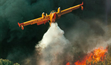 A total of 90 Bombardier 415 amphibious planes have been delivered to governments and firefighting agencies around the world since 1994. PHOTO Bombardier