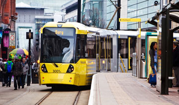 A consortium led by Bombardier Transportation has signed options to build 10 additional light rail vehicles for Manchester's transit system for $31.4-million. PHOTO Bombardier