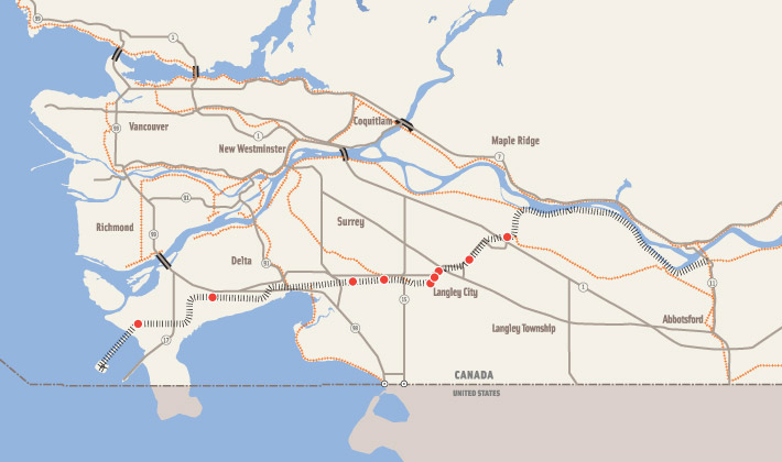 Roberts Bank Rail Corridor PHOTO RBRC