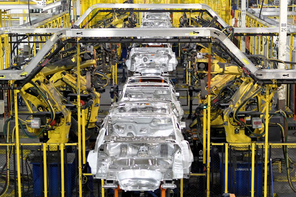 The Chevrolet Cruze is built at GM's assembly plant in Lordstown, Ohio. PHOTO GM
