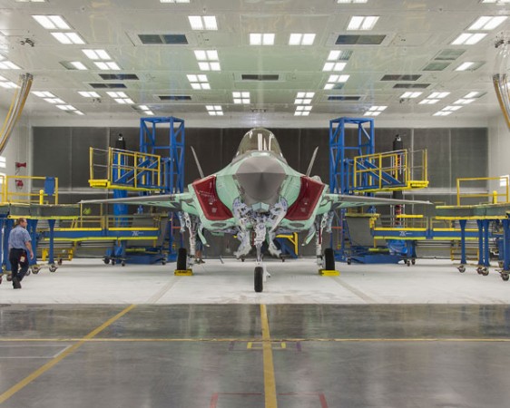 The first Australian F-35 built by Lockheed Martin. PHOTO Lockheed Martin