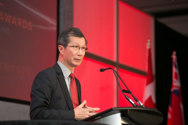 Ontario's Minister of citizenship, immigration and international trade Michael Chan