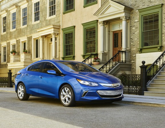 The updated Volt can go up to 50 miles on electricity, compared with the current model's 38 miles. PHOTO: GM