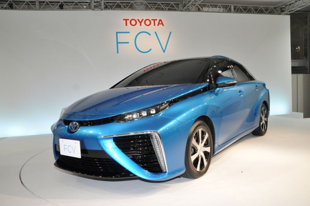 Toyota is opening thousands of fuel cell vehicle patents for industry use royalty-free. PHOTO Toyota