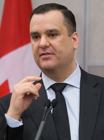 Industry Minister James Moore is joining a growing list of high profile conservatives not seeking re-election. PHOTO: Manning Centre c/o: Jake Wright