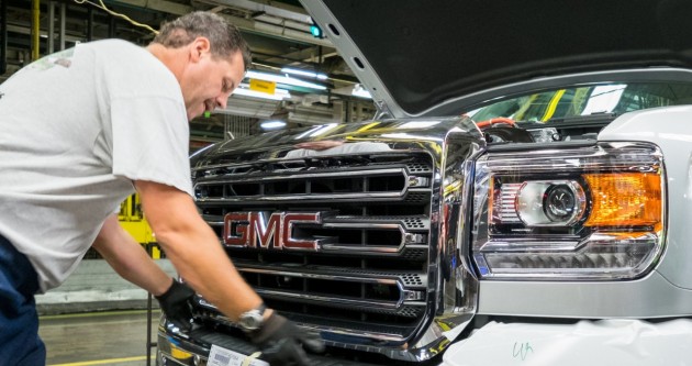 General Motors will invest US$877 million in Flint Assembly as part of its $5.4 billion 2015 investment plan. PHOTO: General Motors