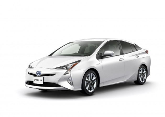 The Japanese automaker's Prius promised us much as 93 miles per gallon. PHOTO: Toyota