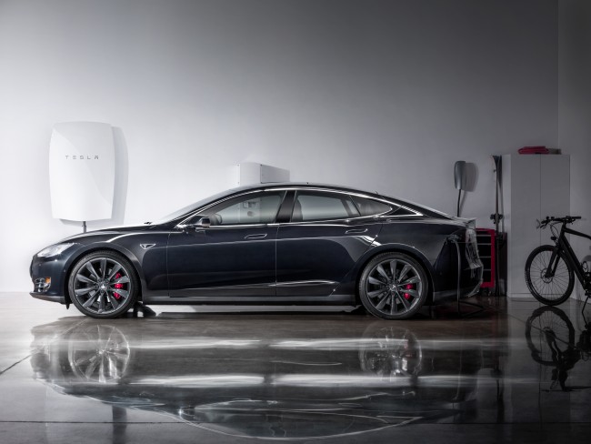 Tesla has touted its lithium-ion Powerwall as the beginning of a shift away from conventional power plants and toward microgrids. PHOTO: Tesla Motors