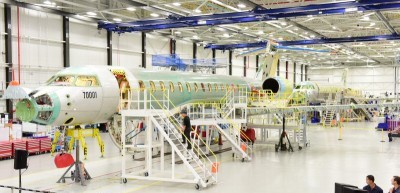 Bombardier's retrofitted assembly line can be optimized to produce enough vehicles to meet customer demand. PHOTO: Bombardier 
