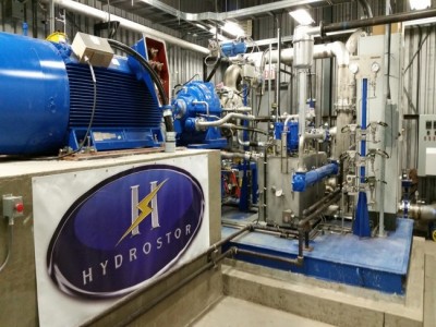 Hydrostor recently launched the world's first underwater compressed air storage project in Lake Ontario. PHOTO: Toronto Hydro