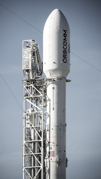 The ORBCOMM-2 Mission carried 11 satellites into low-earth orbit. PHOTO: SpaceX