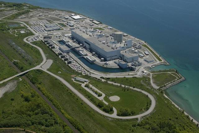 Aerial view of the Darlington Nuclear generation station. PHOTO: Ontario Power Generation