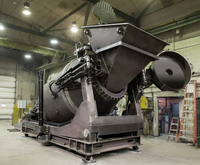 PyroGensis's DROSRITE furnace. Once the system is commissioned, the cleantech firm will be able to PHOTO: PyroGenesis