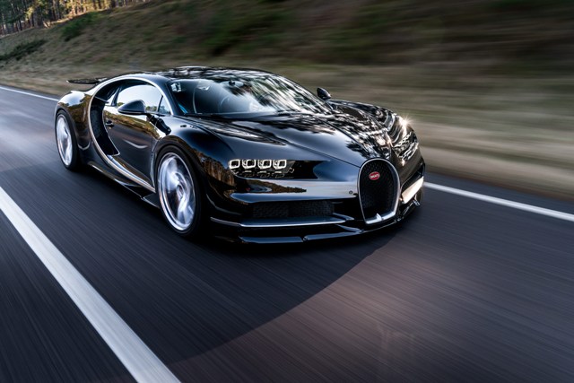 The French automaker's new supercar will take aim at claiming the land speed record for a productions vehicle. PHOTO: Bugatti 
