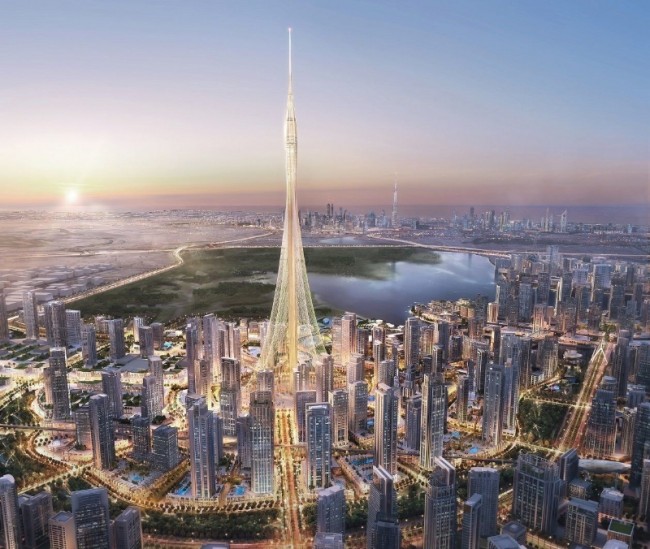 Artist conception of the Tower at Dubai Creek Harbour. PHOTO: Emaar Properties