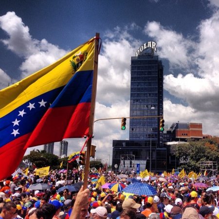 Venezuela has faced increasing upheaval in recent months as U.S. companies pull out of the country where  protests  and goods shortages have become commonplace. PHOTO: durdaneta, via Flickr