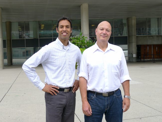 Peter Remedios (left) and Rob McMonagle are managing the City of Toronto's new GMAP progam.