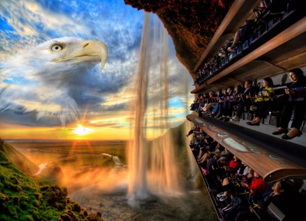 Pier 57’s Wings over Washington Flying Theater in Seatle. PHOTO: Dynamic Attractions