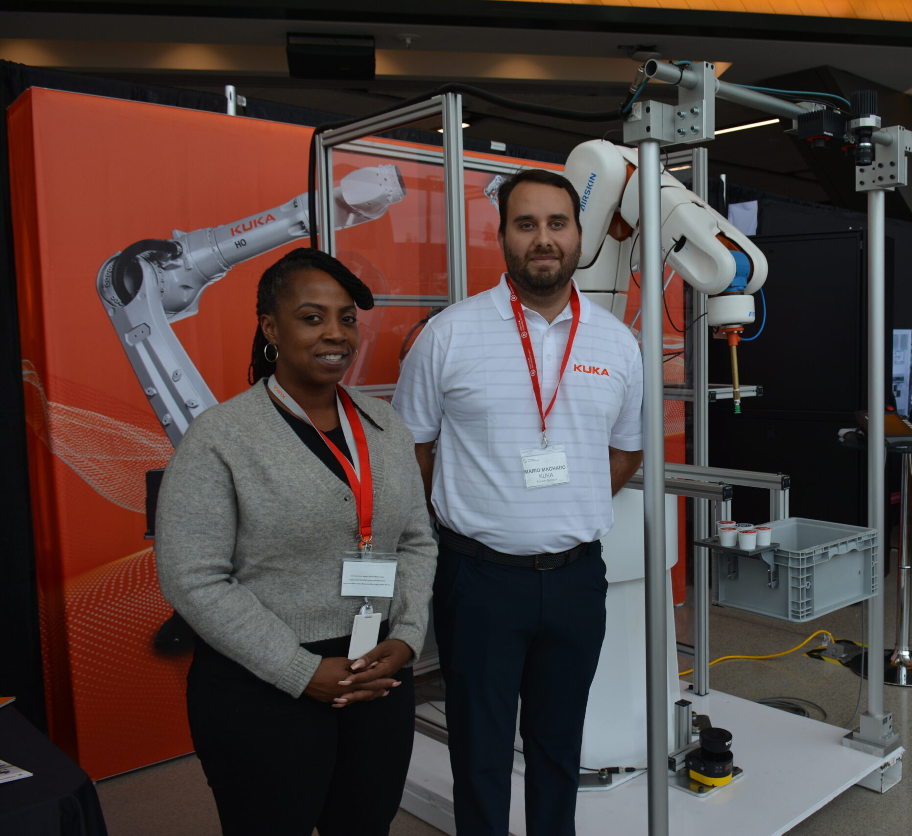 KUKA Robotics Canada at German Technology Day, Humber College, 2022