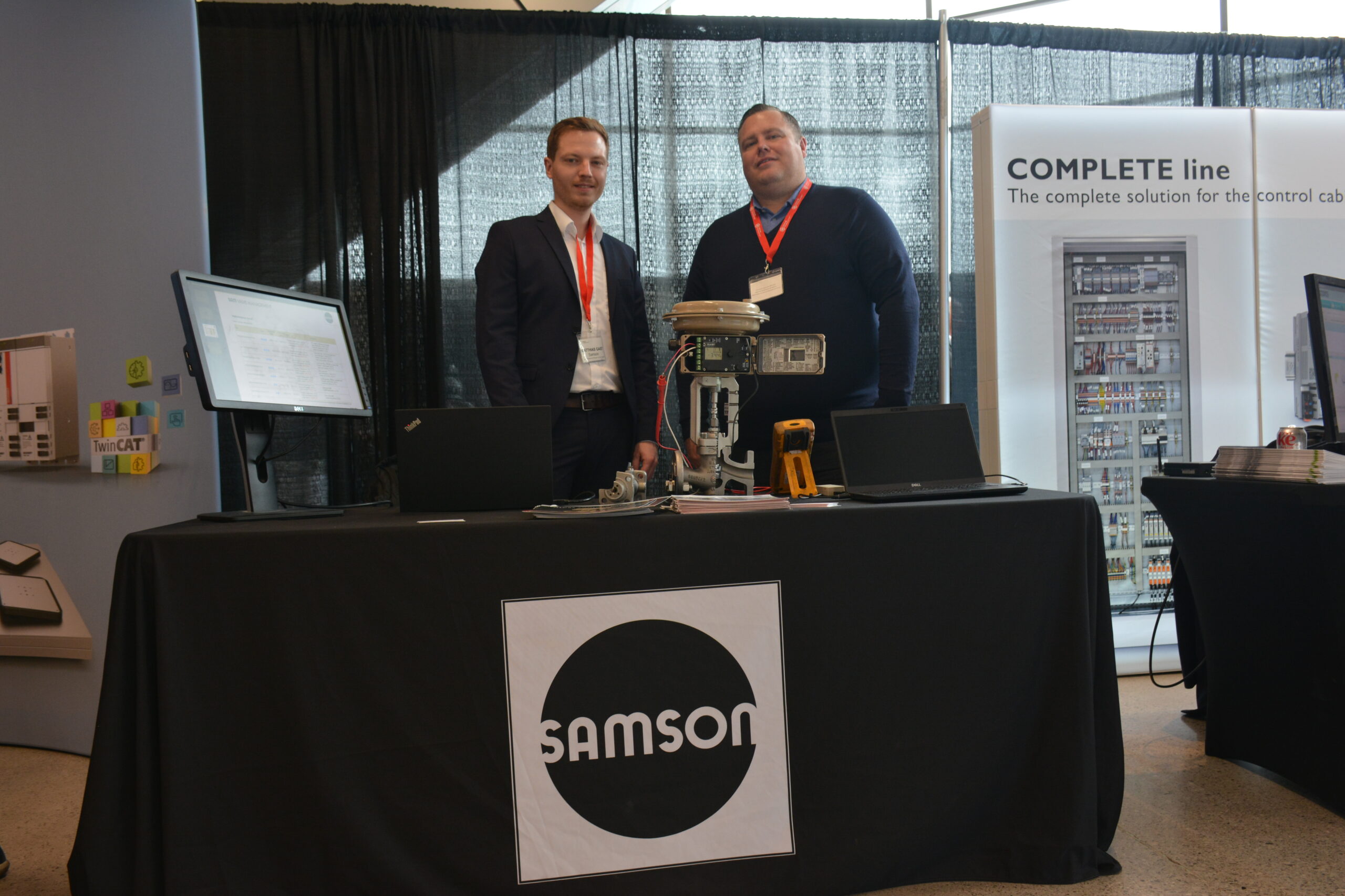 Samson at German Technology Day, Humber College, 2022