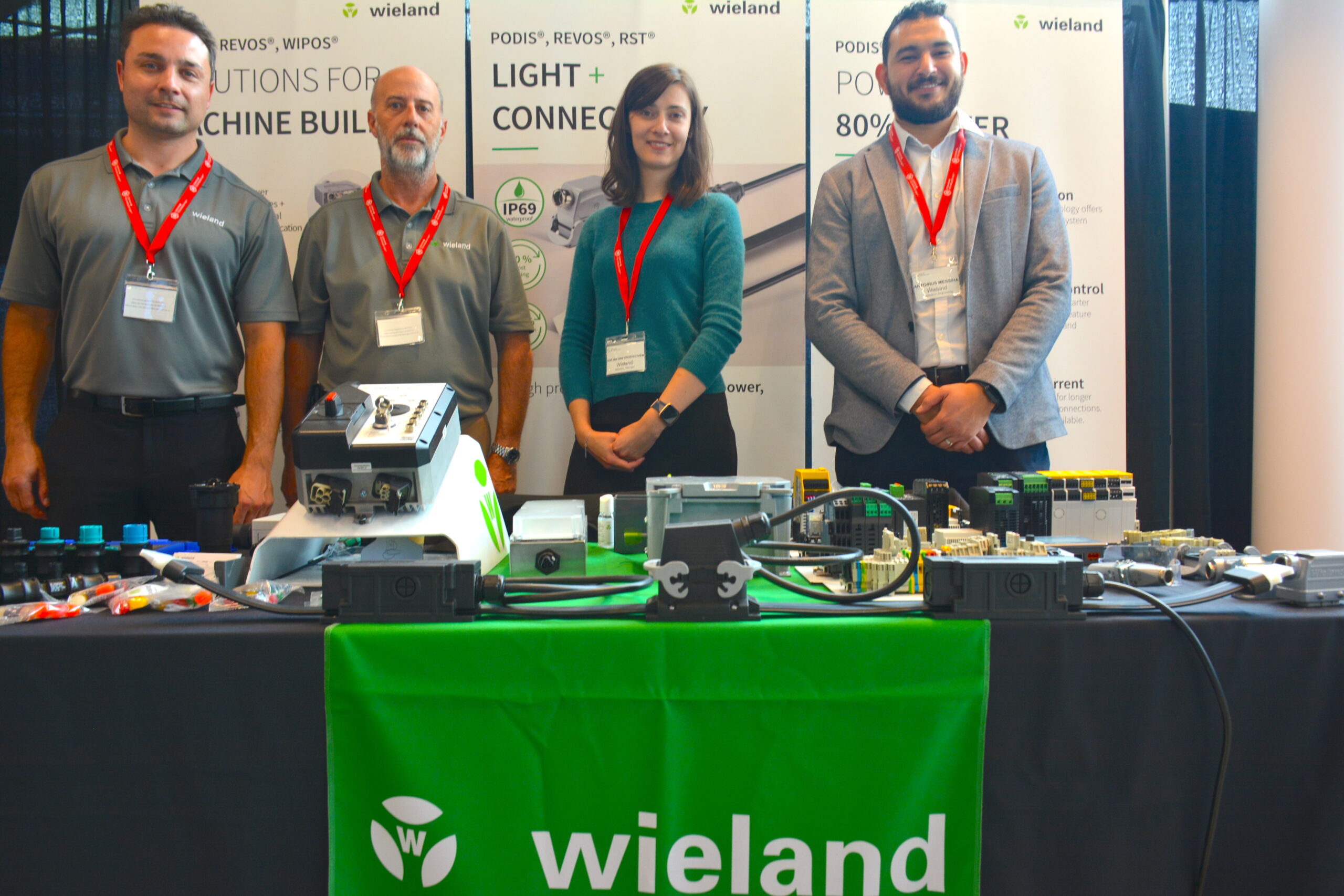Wieland Electric Team at German Technology Day, Humber College, 2022