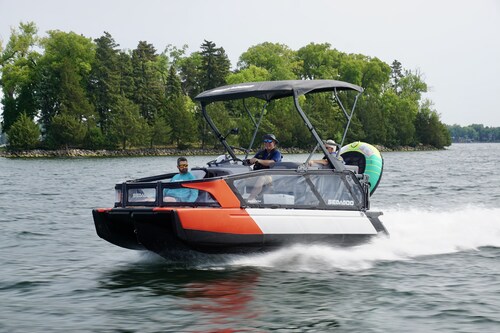 Sea-Doo Switch pontoon named Boat of the Year - Canadian Manufacturing